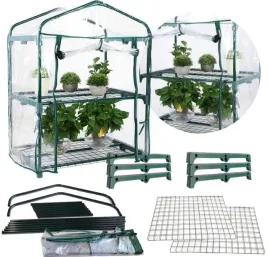 mini-szklarnia-balkonowa-zielnik-foliak-2-polki-95cm-wysoka-metalowe-rurki