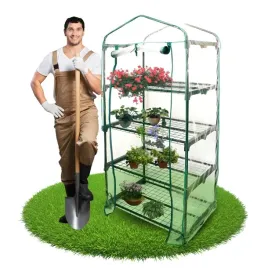 mini-szklarnia-balkonowa-ogrodowa-4-polki-regal-warzywniak-pietrowy-zielnik