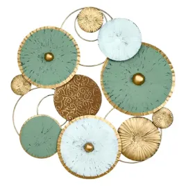 dekoracja-scienna-metalowe-kola-55x57cm-mietowy-ozdobne-dekoracyjne-kolo