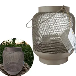 matalowy-lampion-swiecznik-szary-siatkowy-z-uchwytem-22-cm-dekoracyjny