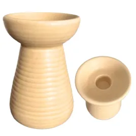 swiecznik-ceramiczny-bezowy-w-ksztalcie-grzyba-oryginalna-ozdoba-dom-ogrod