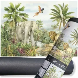 fototapeta-xxl-w-tubie-360x255-zwierzeta-safari-dla-dzieci-tapeta-klej