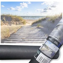 fototapeta-na-sciane-xxl-w-tubie-360x255-morze-plaza-tapeta-scienna-klej