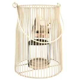 metalowy-lampion-21cm-szeroki-ze-szklem-bezowy-dekoracja-domowa-boho-dom