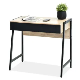 designerskie-biurko-80cm-z-szuflada-nors-sonoma-czarne
