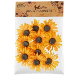 jesienna-dekoracja-zolte-kwiatki-10szt