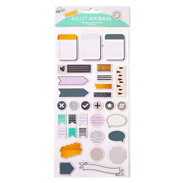 CRAFT UNIVERSE NAKLEJKI BULLET JOURNAL DEKORACYJNE