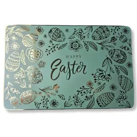podkladka-na-stol-mietowa-happy-easter-zielona-wielkanoc-pisanki-zlocona