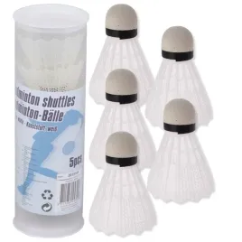 lotki-do-badmintona-5-sztuk-tuba-plastikowe-lekkie-biale-zestaw