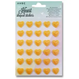 naklejki-serca-pomaranczowe