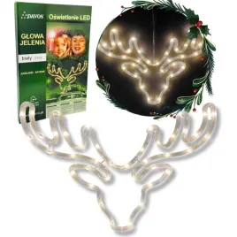 glowa-jelenia-renifera-led-bialy-cieply-lampki-dekoracyjne-swiateczne