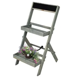 kwietnik-drabinka-drewniana-szara