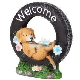 figurka-welcome-piesek-w-oponie-wejsciowa-tarasowa-ogrodowa-dekoracja