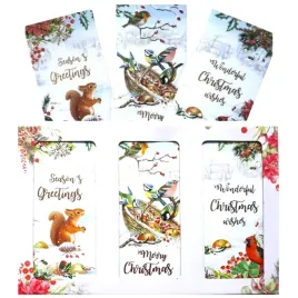 kartki-swiateczne-zestaw-12-szt-z-ptaszkami-i-wiewiorka