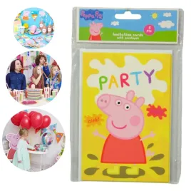 zaproszenie-peppa-5-szt-zolte-tlo-na-okazje-przyjecia-urodziny-dzieci