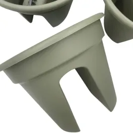 khaki-donica-oslona-balkonowa-na-balustrade-30cm-okragla-zielona