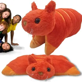 maskotka-kot-pomaranczowy-poduszka-2-w-1-kociak