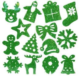 ozdoby-swiateczne-na-okno-zielone-blyszczace-xst510-19