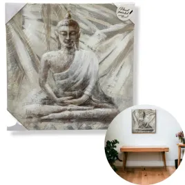 obraz-recznie-malowany-budda-38x38