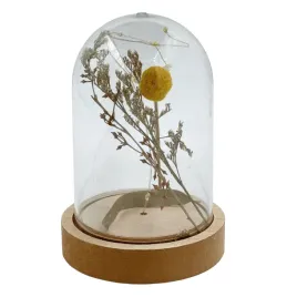 klosz-z-kwiatami-suszonymi-zolty