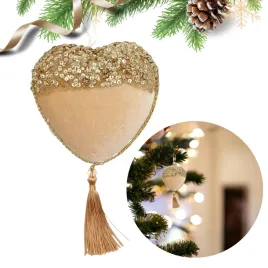serce-bezowe-z-fredzlem-dekoracja-ozdoba-velvet-welur
