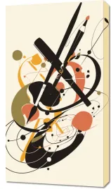 obraz-50x90cm-abstrakcyjny-rapsod