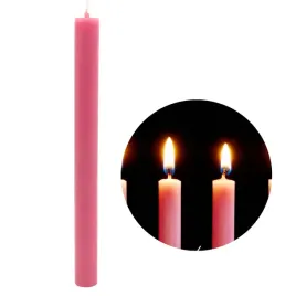 swieca-swieczka-kolacyjna-candra-rozowa-24cm-prosta-gladka