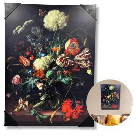 obraz-metalowy-wazon-kwiatow-55x40cm