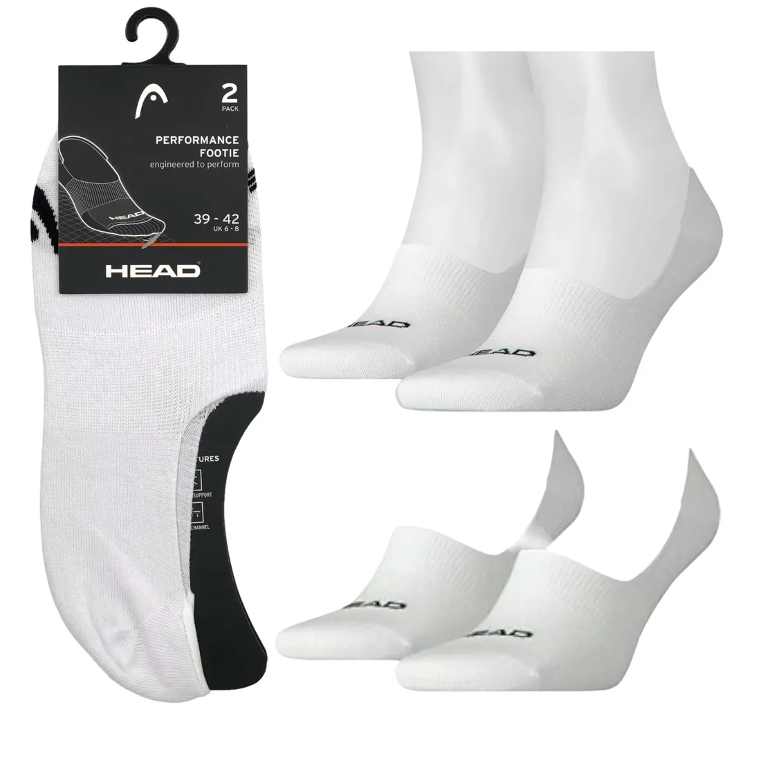stopki-head-2-pak-39-42-biale