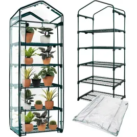 mini-szklarnia-balkonowa-ogrodowa-5-polek-pionowa-foliak-190x70x50-cm