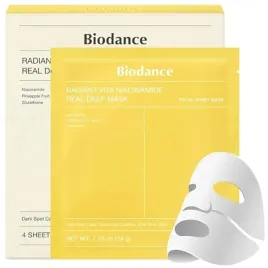 maska-zolta-biodance-radiant-vita-niacinamide-real-deep-mask-4-szt-zestaw