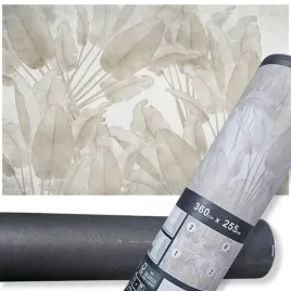 fototapeta-xxl-w-tubie-360x255-liscie-bezowe-tapeta-do-salonu-klej