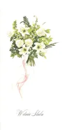 karnet-slub-dl-s64-zielony-bukiet