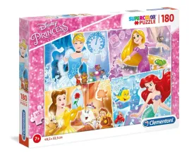puzzle-supercolor-ksiezniczki-180-el-clementoni