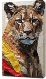 obraz-50x90cm-papierowy-tygrys