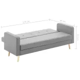 sofa-materialowa-jasnoszara-stan-nowy