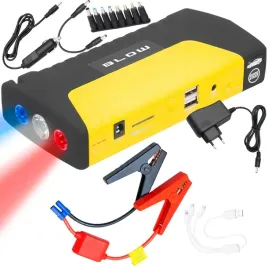 jump-starter-rozruch-booster-powerbank-latarka-mlotek-kable-zestaw-12800mah