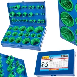 oringi-uszczelki-do-klimatyzacji-c0428-zielone-zestaw-richmann-419-sztuk