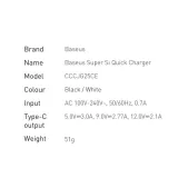 baseus-super-si-quick-charger-1c-25w-eu-white-przewod-w-zestawie-nie-zlacza-usb-typ-c