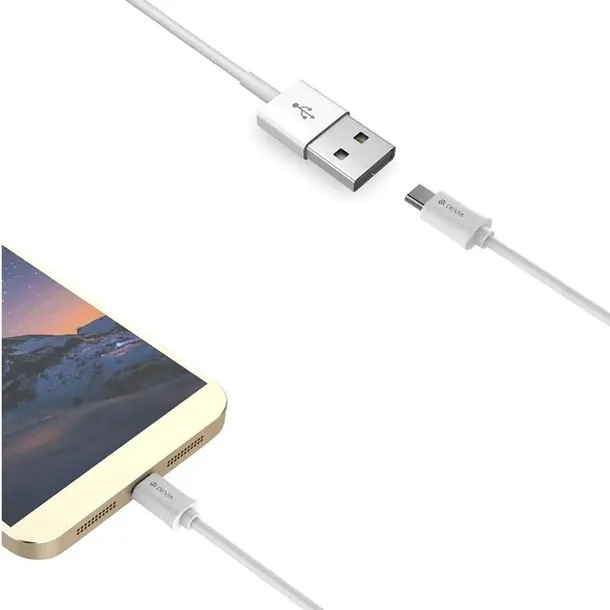 devia-kabel-smart-usb-usb-c-10-m-21a-bialy