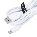 maxlife-kabel-usb-lightning-30-m-2a-bialy