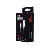 maxlife-kabel-usb-lightning-30-m-2a-bialy