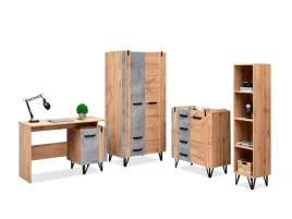 designerski-zestaw-mebli-soho-1-biurko-komoda-szafa-dab-beton