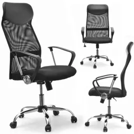 ergonomiczny-fotel-do-nauki-oslo-z-siateczki-mesh-czarny-na-nodze-chrom