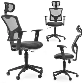 komfortowy-fotel-komputerowy-z-tkaniny-mesh-tokyo-czarny-regulacja-zaglowka