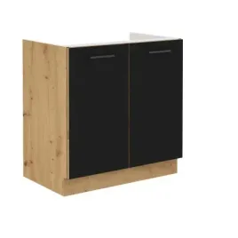 szafka-kuchenna-modena-80-lzl-2f-bb-dab-artisan-czarny-mat