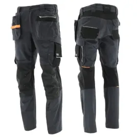 spodnie-monterskie-robocze-meskie-stretch-wytrzymale-bhp-monter-grafitowe