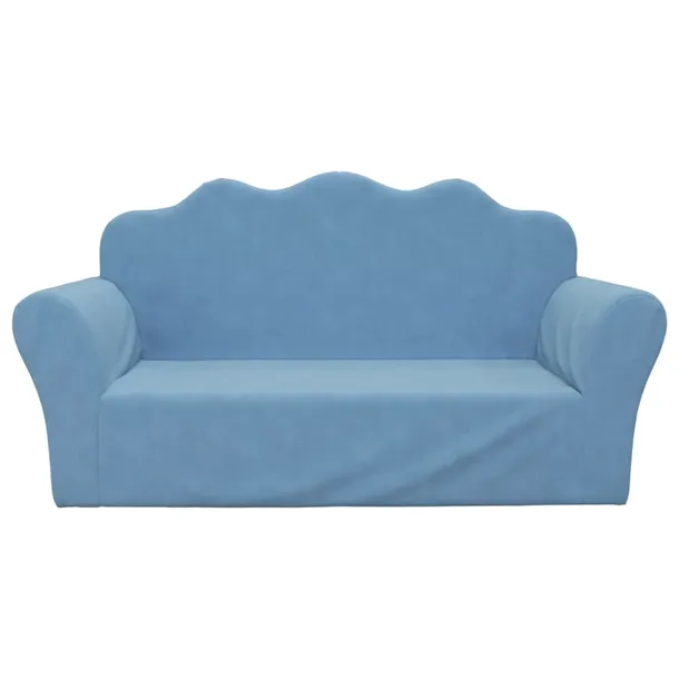2-os-sofa-dla-dzieci-niebieska-miekki-plusz-marka-vidaxl