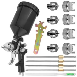 pistolet-lakierniczy-4x-dysza-hvlp-1-4-1-7-2-0-2-5-mm-do-malowania-black