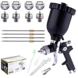 pistolet-lakierniczy-4x-dysza-hvlp-1-4-1-7-2-0-2-5-mm-do-malowania-black